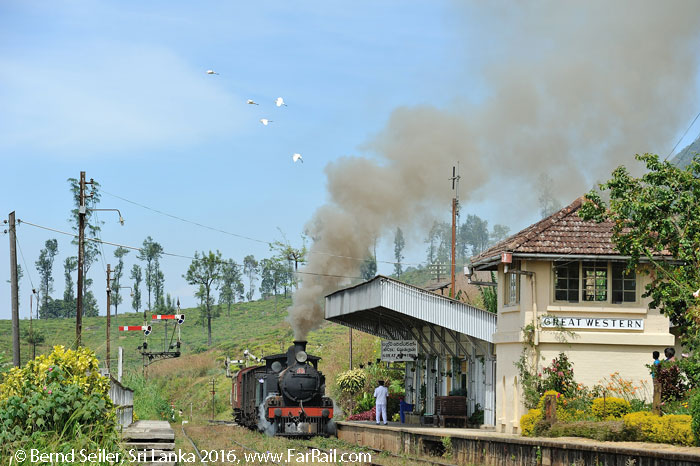 Breitspur-Dampf in Sri Lanka