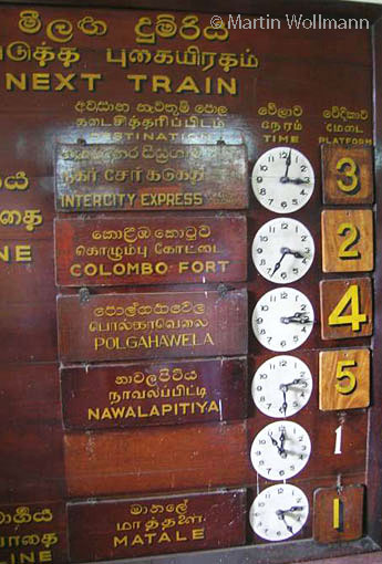 Steam in Sri Lanka