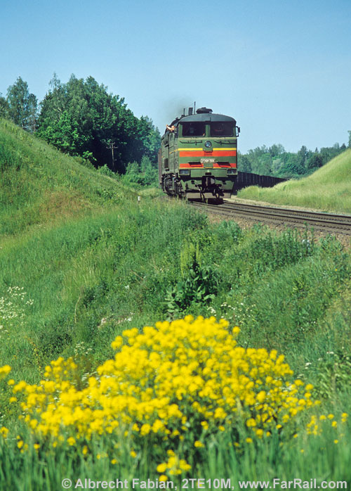 2TE10M auf der Strecke