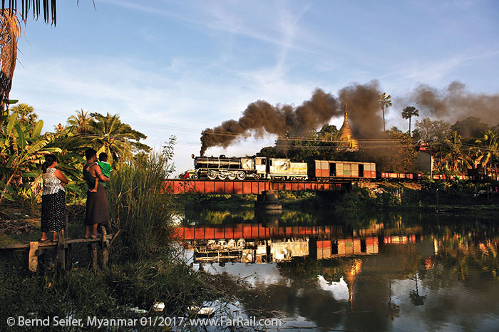 State Railway Steam in Myanmar/Burma