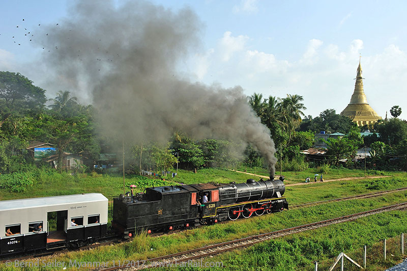 State Railway Steam in Burma/Myanmar