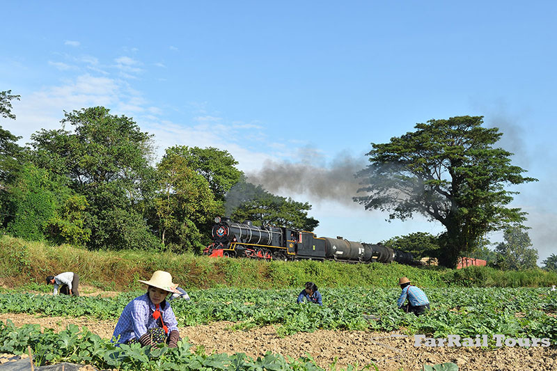Main Line Steam in Burma (Myanmar)