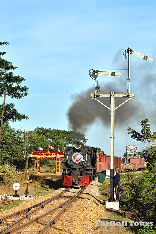 Steam in Burma/Myanmar for railway photographers