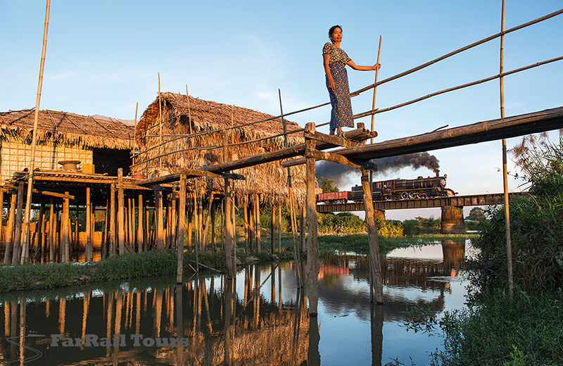 Steam in Burma/Myanmar for railway photographers