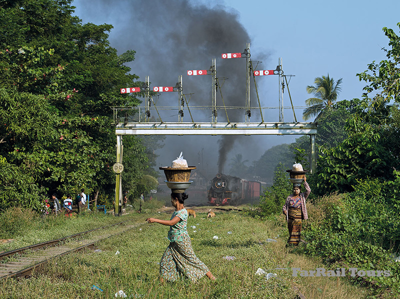 Steam in Burma/Myanmar