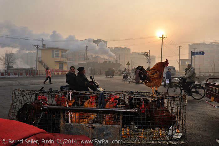 Dampf in China: Fuxin