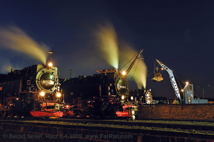 Three locos in Nordhausen