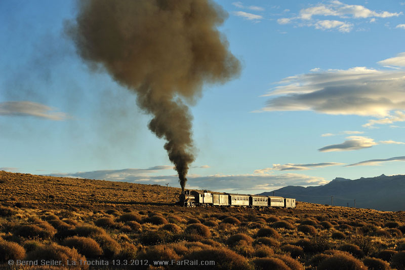 Railway photography in Argentina