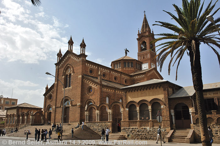 Die Kathedrale von Asmara