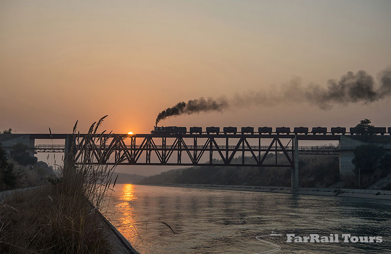 Breitspur-Dampf in Pakistan