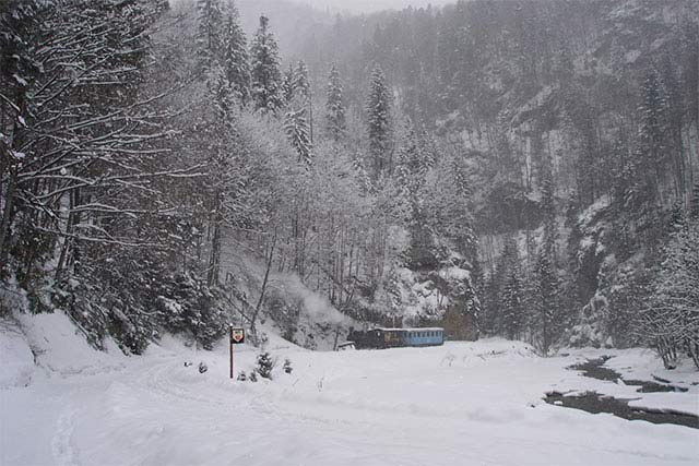 Winter im Gebirge, Foto: Sebastian Trolle, 2006