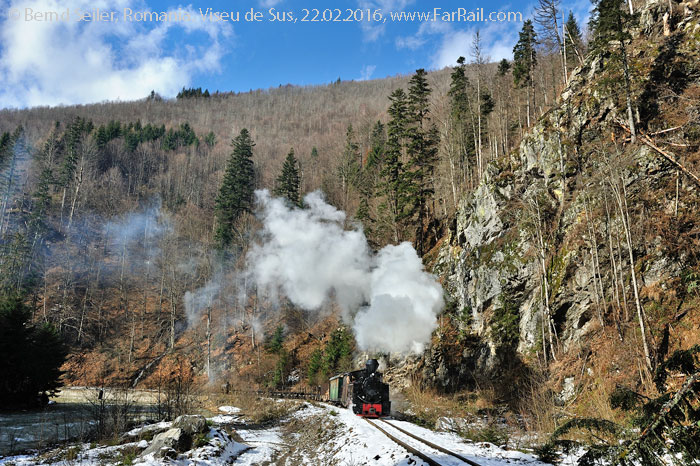 Narrow Gauge Steam in Romania: Viseu de Sus